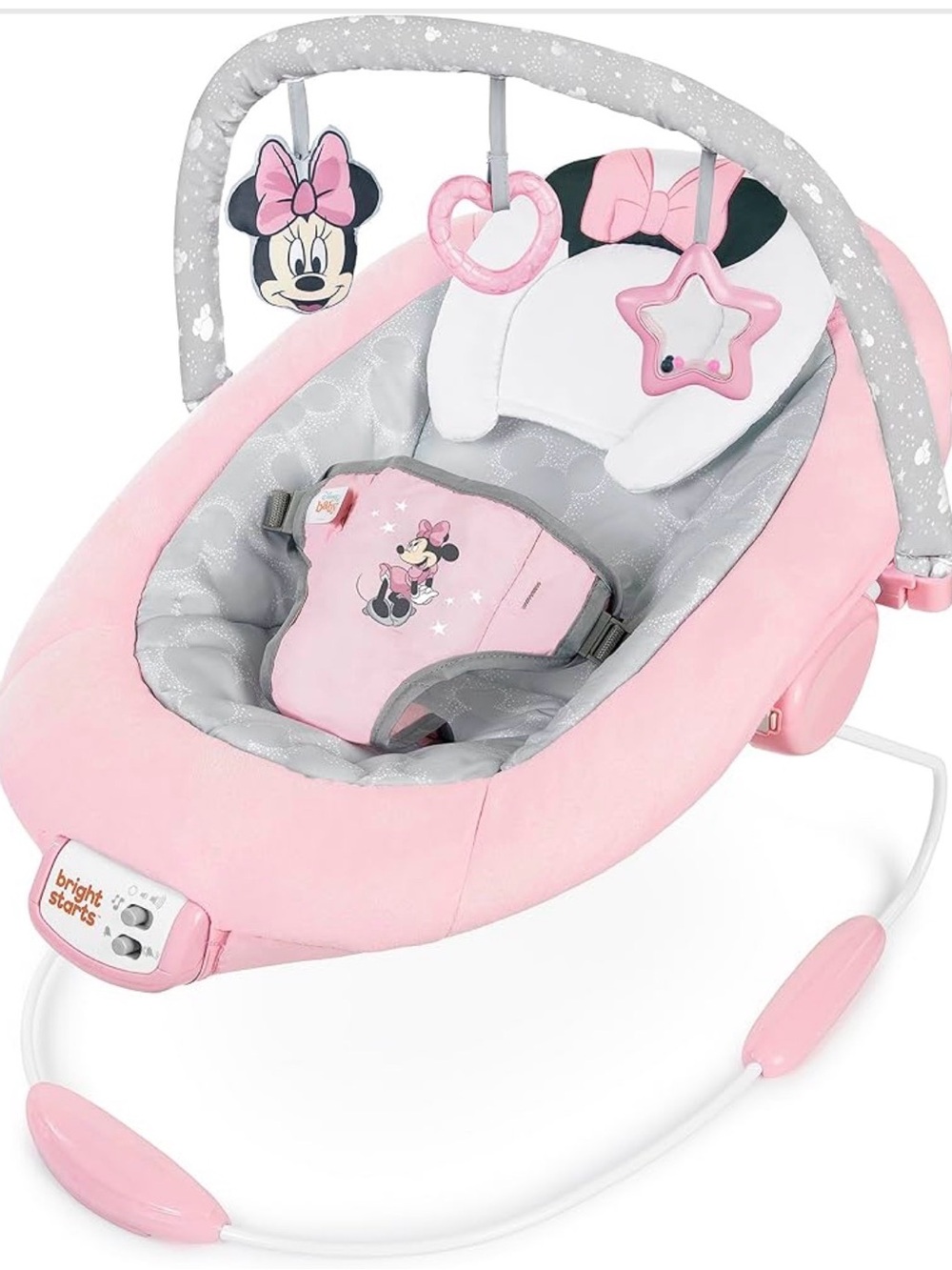 Bright Starts Minnie Mouse Pink Infant Bouncer